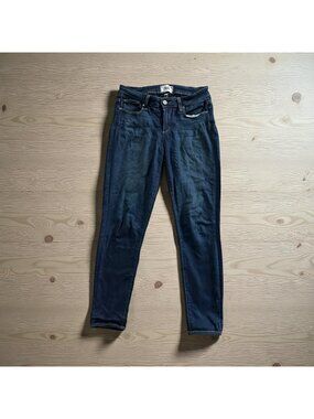 PAIGE Women's Blue Denim Skinny Jeans Size 27